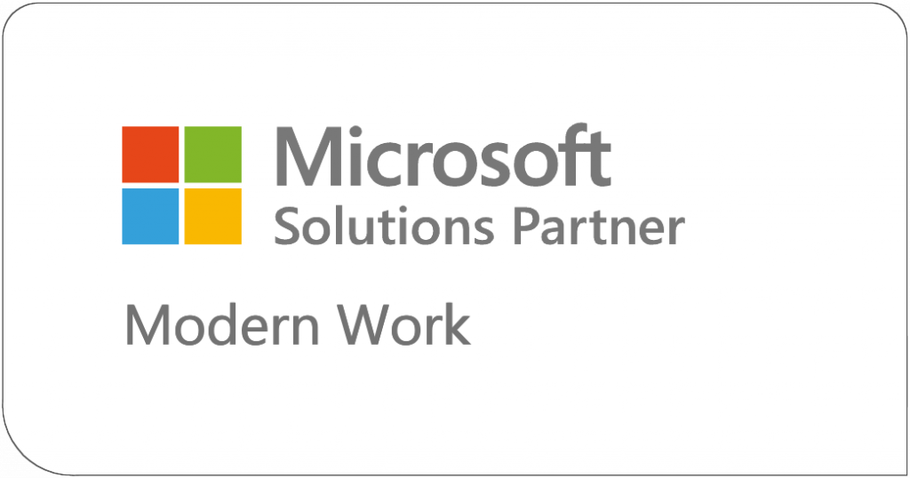 Microsoft Solutions Partner Modern Work Logo
